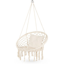 Крісло-гойдалка Boho Outtec XXL - бежева