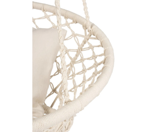 Крісло-гойдалка Boho Outtec XXL - бежева