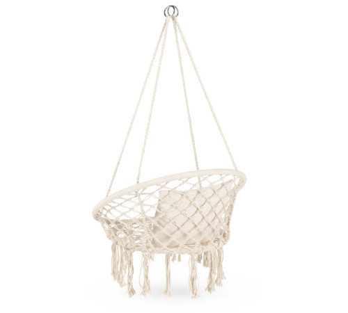 Крісло-гойдалка Boho Outtec XXL - бежева