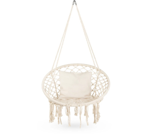 Крісло-гойдалка Boho Outtec XXL - бежева