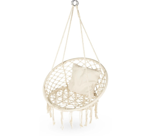 Крісло-гойдалка Boho Outtec XXL - бежева