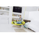 Гойдалка Hudora 72156 Nest Swing 110 см - зелено-чорна