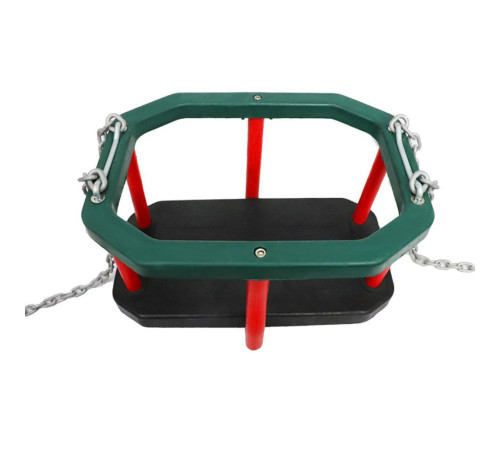 Гойдалка WCG Fort, 45 х 31,5 х 23 см - чорно-червона