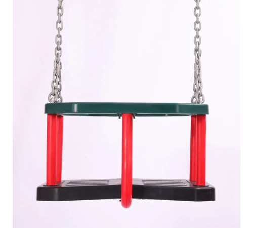 Гойдалка WCG Fort, 45 х 31,5 х 23 см - чорно-червона