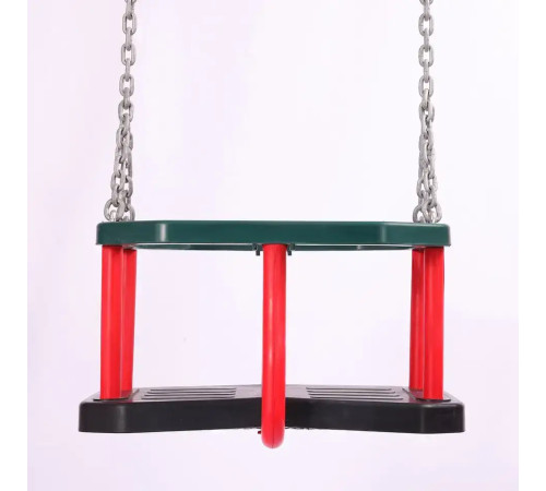 Гойдалка WCG Fort, 45 х 31,5 х 23 см - чорно-червона