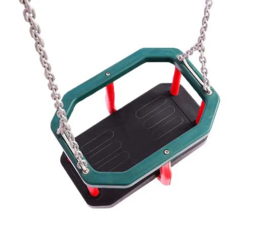 Гойдалка WCG Fort, 45 х 31,5 х 23 см - чорно-червона