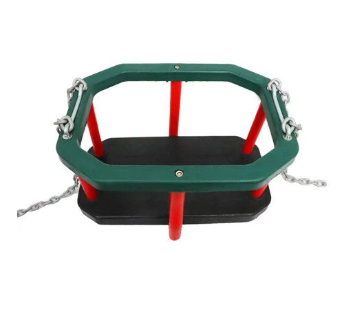 Гойдалка WCG Fort, 45 х 31,5 х 23 см - чорно-червона