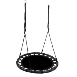 Гойдалка з гніздом лелеки WCG Ring, 60 см - чорна