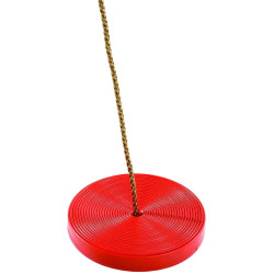 Гойдалка-тарзанка для дитячого майданчика WCG DISK, червона