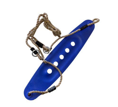 Гойдалка одномісна WCG Elastic, 64 х 15 см - синя Гойдалка одномісна WCG Elastic, 64 х 15 см - синя