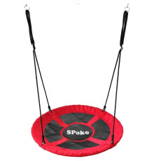 Гойдалка-гніздо підвісна Spoko SP-001, 100 см - червона