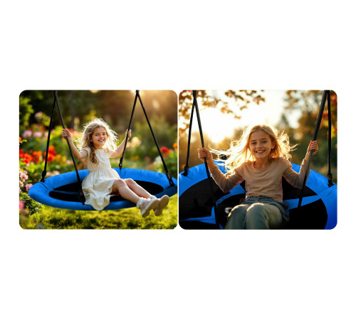 Huśtawka bocianie gniazdo Neo-Sport Swingo 110 cm