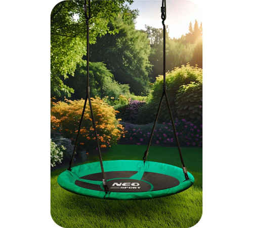 Huśtawka bocianie gniazdo Neo-Sport Swingo 110 cm