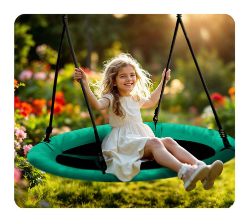 Huśtawka bocianie gniazdo Neo-Sport Swingo 110 cm