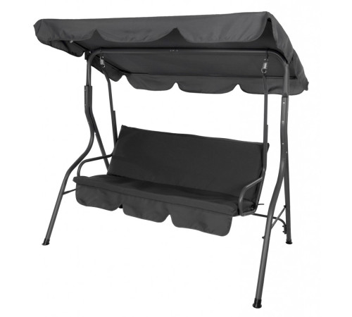 Качеля садова Bonro Relax графіт