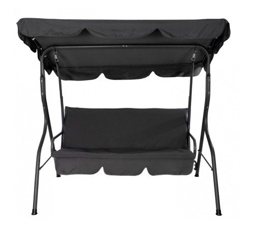 Качеля садова Bonro Relax графіт