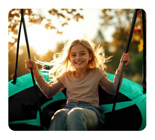 Huśtawka bocianie gniazdo Neo-Sport Swingo 120 cm