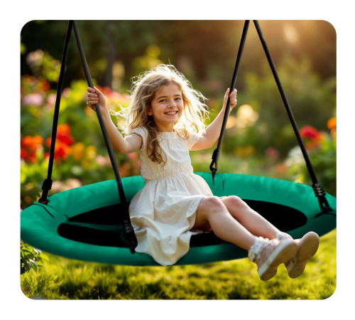 Huśtawka bocianie gniazdo Neo-Sport Swingo 120 cm