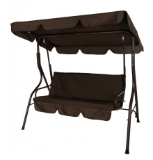 Качеля садова Bonro Relax коричнева