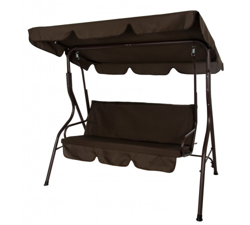 Качеля садова Bonro Relax коричнева