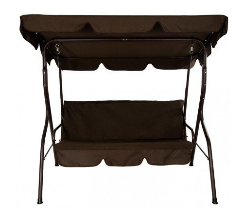 Качеля садова Bonro Relax коричнева