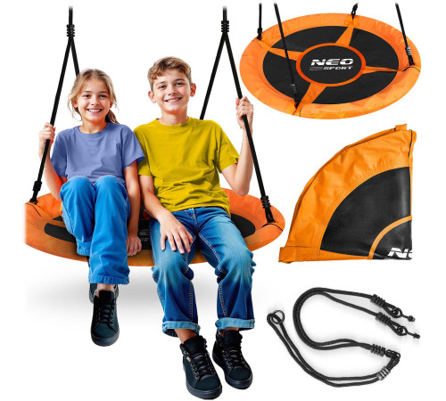 Huśtawka bocianie gniazdo Neo-Sport Swingo 100 cm