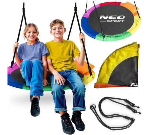 Huśtawka bocianie gniazdo Neo-Sport Swingo 100 cm