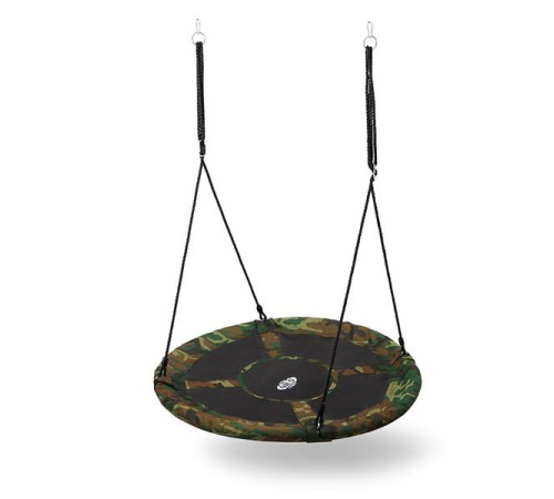 Гойдалка-гніздо кругла NB5032 NILS CAMP, 110 см - камуфляжна