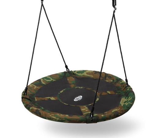 Гойдалка-гніздо кругла NB5032 NILS CAMP, 110 см - камуфляжна
