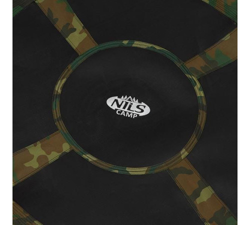 Гойдалка-гніздо кругла NB5032 NILS CAMP, 110 см - камуфляжна