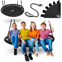 Huśtawka bocianie gniazdo Neo-Sport Swingo 120 cm