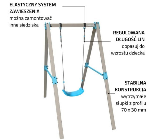Гойдалка Hudora Vario Basic 64024