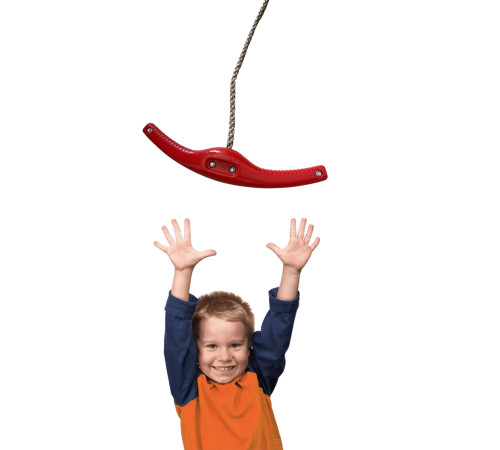 Канатна дорога WCG Zip Line L + гойдалка TARZAN - червона Канатна дорога WCG Zip Line L + гойдалка TARZAN - червона