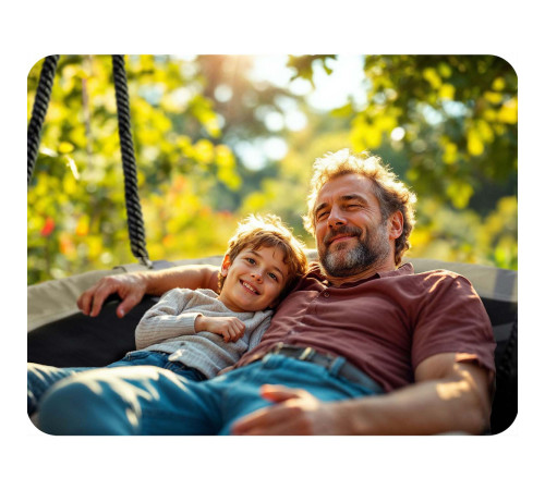 Huśtawka bocianie gniazdo Neo-Sport Swingo 110 cm