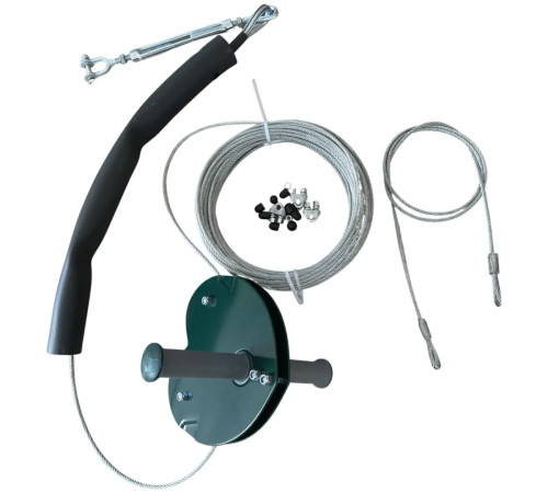 Канатна дорога WCG Zip Line S - зелена