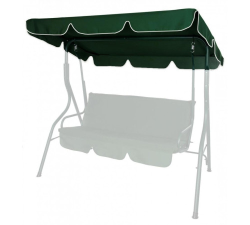 Тент для садової гойдалки Bonro 170 x 110 см, зелений