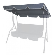 Тент для садової гойдалки Bonro 170 x 110 см, сірий