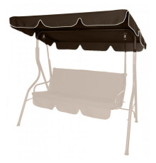 Тент для садової гойдалки Bonro 170 x 110 см, коричневий