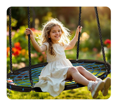 Huśtawka bocianie gniazdo Neo-Sport NS-104 120 cm