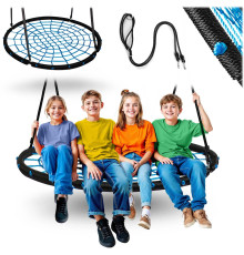 Гойдалка Neo-Sport NS-104 Гніздо лелеки 120 см, синя