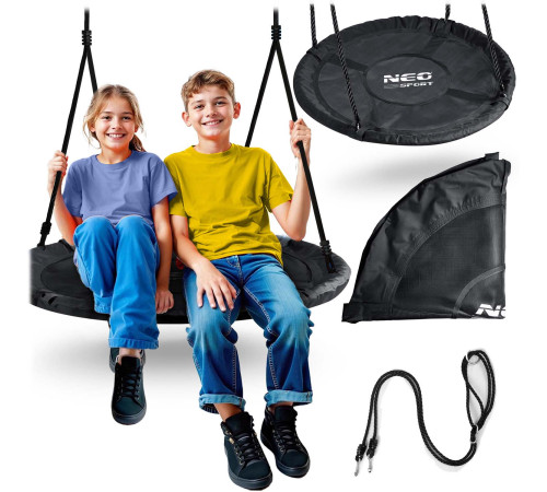 Huśtawka bocianie gniazdo Neo-Sport NS-103 100 cm