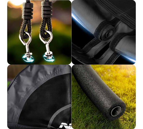 Huśtawka bocianie gniazdo Neo-Sport NS-103 100 cm