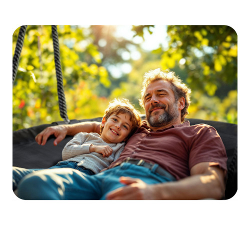 Huśtawka bocianie gniazdo Neo-Sport NS-103 110 cm