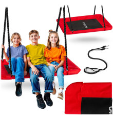 Huśtawka bocianie gniazdo prostokątna Neo-Sport Swingo 110 x 70 cm