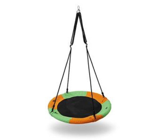 Гойдалка NB5003 NESTSCHAUKEL NILS CAMP, 90 см - помаранчево-зелена Гойдалка NB5003 NESTSCHAUKEL NILS CAMP, 90 см - помаранчево-зелена