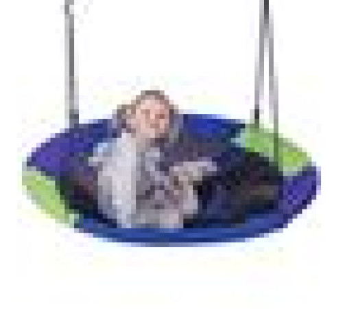Гойдалка NB5032b NESTSCHAUKEL NILS CAMP, 110 см - зелено-синя Гойдалка NB5032b NESTSCHAUKEL NILS CAMP, 110 см - зелено-синя