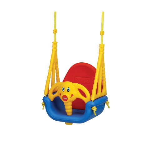 Гойдалка Eduplay 3-в-1 Jumbo "Слоник" 130 х 162 см - різнокольорова