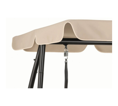 Гойдалка садова Bonro Garden BW-002 3 -місна бежева