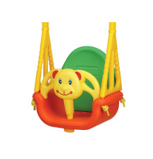 Гойдалка-сидіння «Ведмедик» 3-в-1  Edu-Toys, 130 х 162 см - різнокольорова