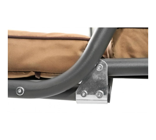 Гойдалка садова Bonro Garden BW-002 3 місна коричнева